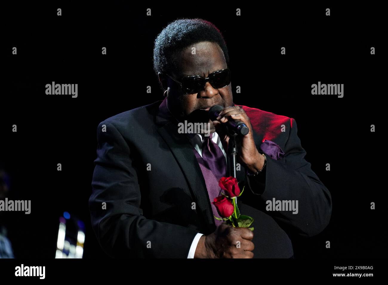 L'iconico cantante soul al Green si esibisce dal vivo Foto Stock