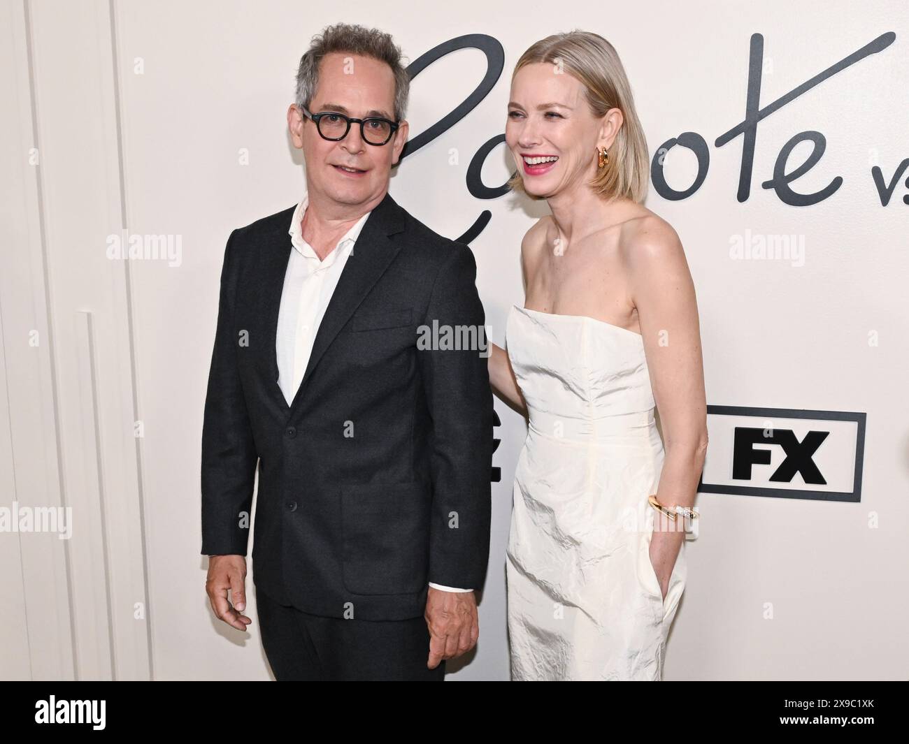 29 maggio 2024, West Hollywood, California, Stati Uniti: Tom Hollander e Naomi Watts partecipano all'evento FYC Red Carpet per "FEUD: Capote vs. The Swans" (Credit Image: © Billy Bennight/ZUMA Press Wire) SOLO PER USO EDITORIALE! Non per USO commerciale! Foto Stock