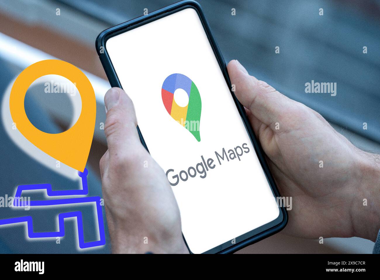 30 maggio 2024 Telefono cellulare o smartphone nelle mani di un uomo