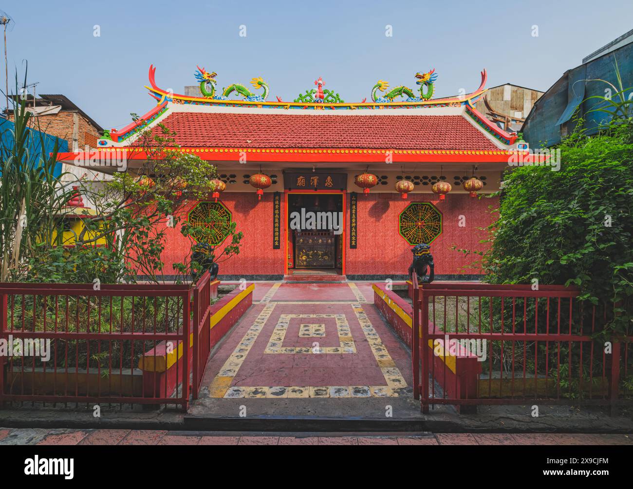 Giacarta, Indonesia - 7 maggio 2024. È un klenteng situato nel quartiere China Town di Glodok, Giacarta, Indonesia Foto Stock