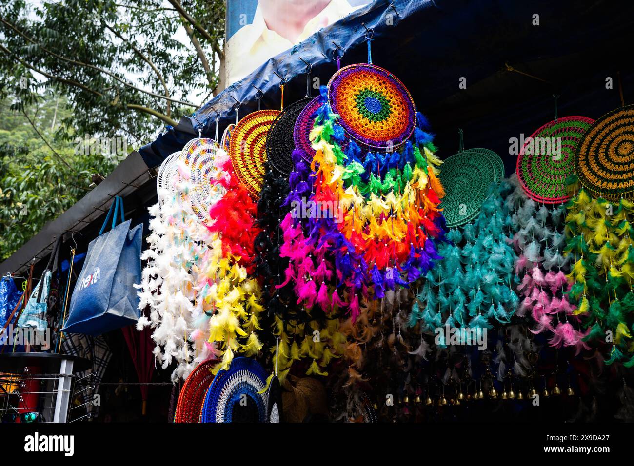 Cultura del Kerala, appesa alla capanna Foto Stock