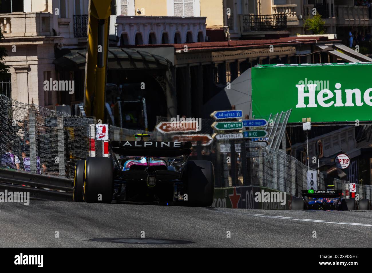 Circuito di Monaco, Monte carlo, Monaco. 26.May.2024; Pierre Gasly di Francia e BWT Alpine F1 Team durante il Gran Premio di Formula 1 di Monaco Foto Stock