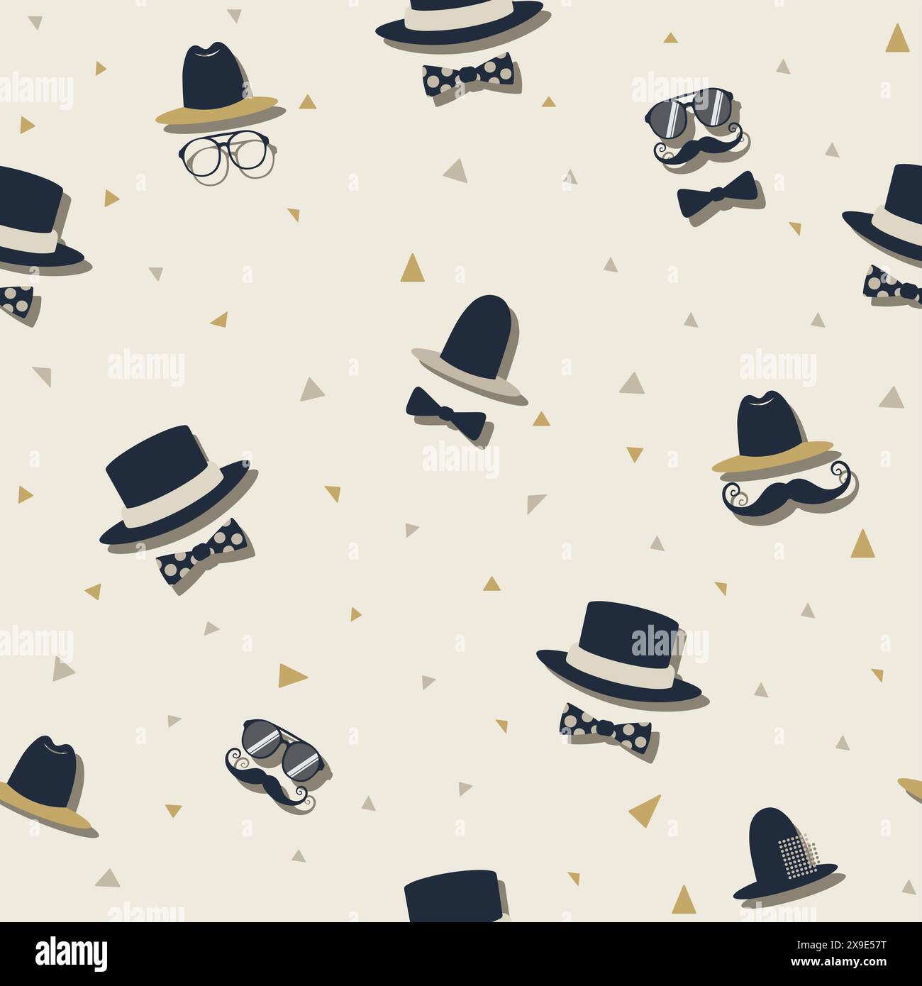 Briartw Set Di Fustelle In Metallo Per Scrapbooking - Cappello Da Gentiluomo, Papillon, Cravatta - Ideale Per Biglietti Fai Da Te E Festa Del Papà