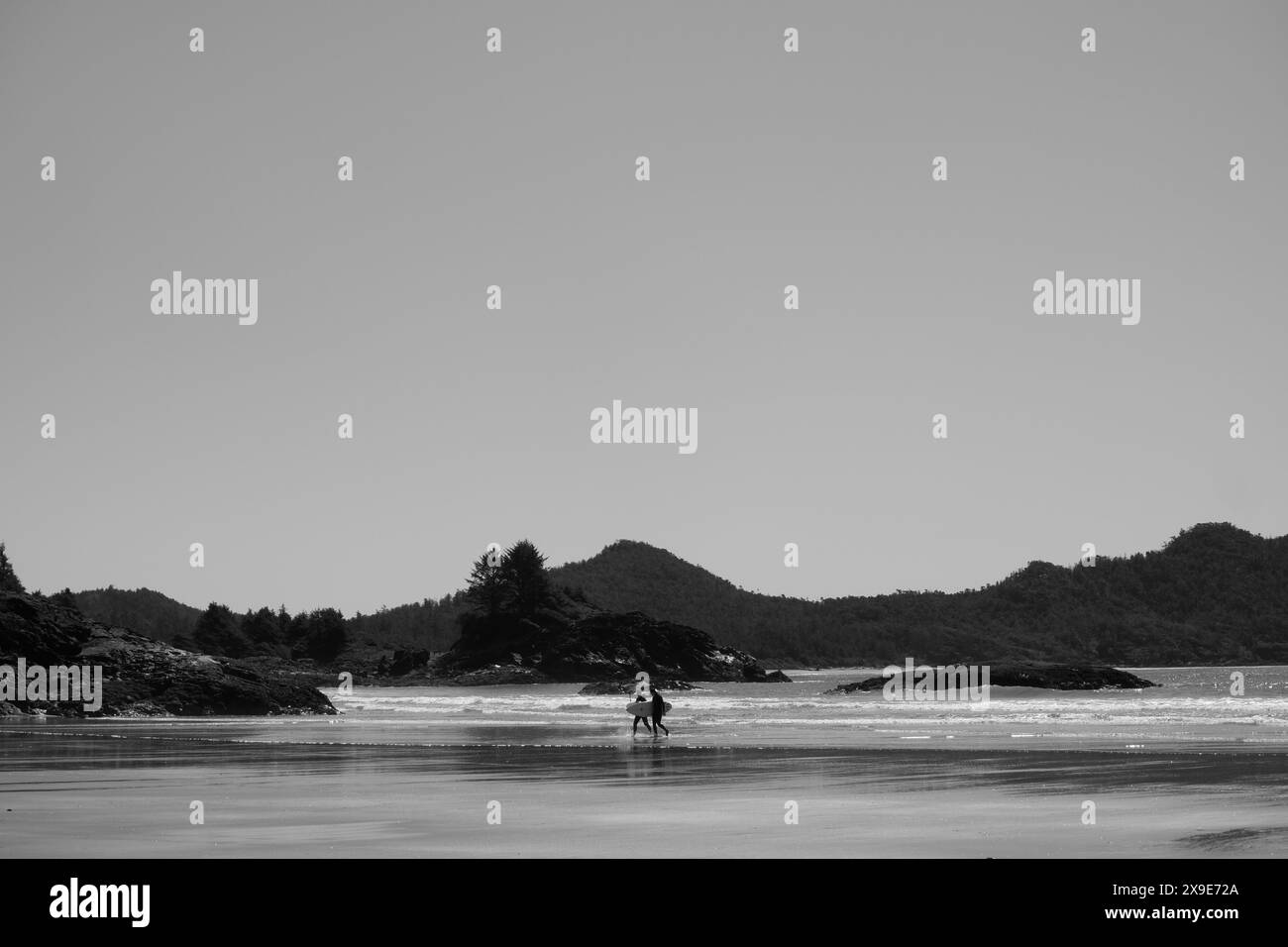 Tofino Beach Foto Stock