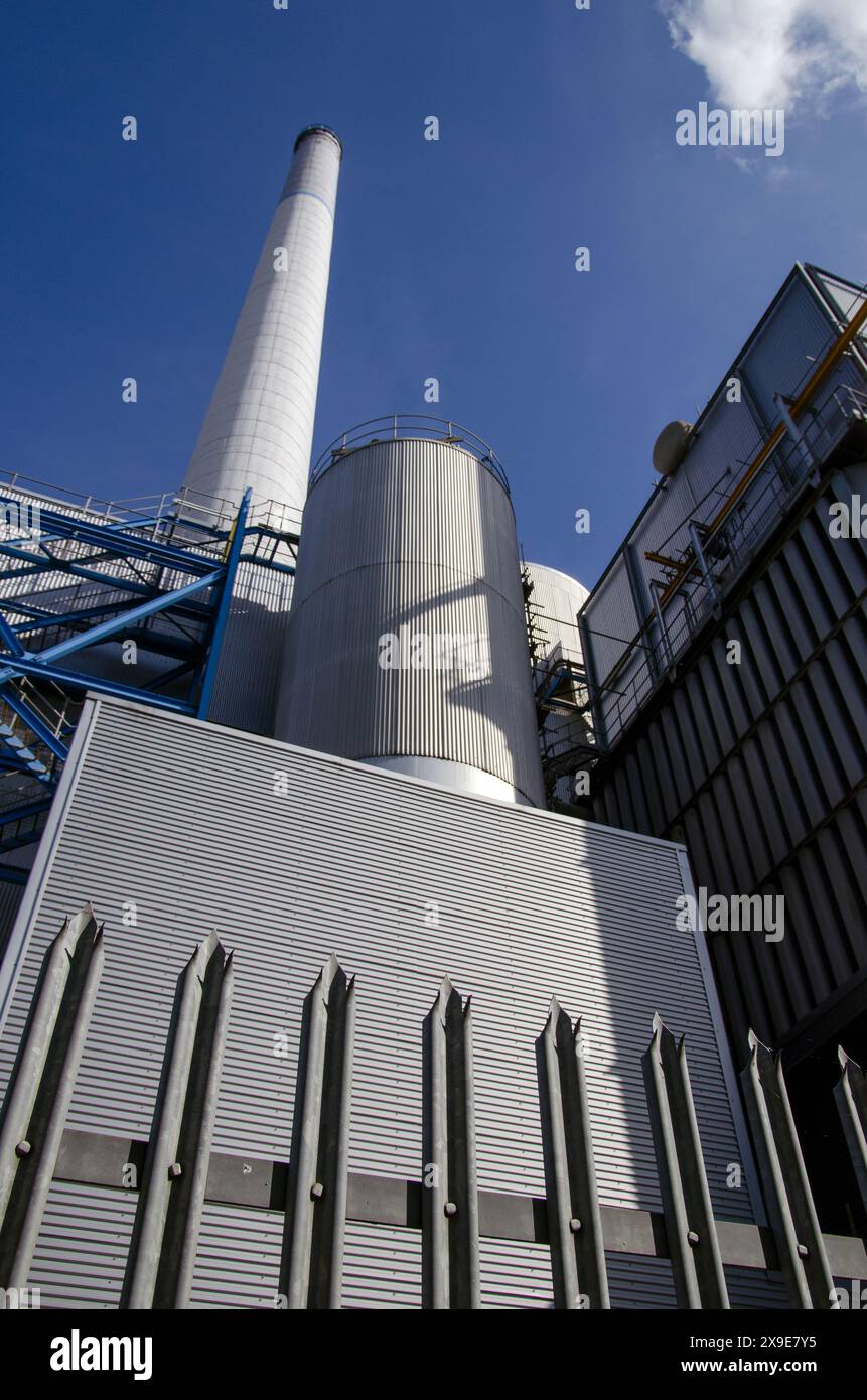Kirklees rifiuti dell'Energy Incinerator, Huddersfield, West Yorkshire Foto Stock