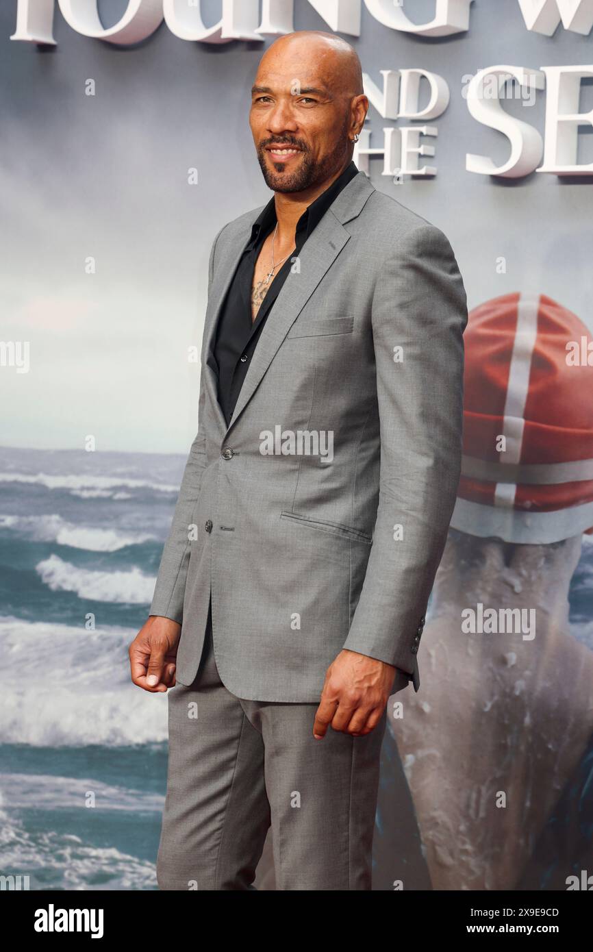 Londra, Regno Unito. 29 maggio 2024. John Carew partecipa alla proiezione di gala del Regno Unito per "Young Woman and the Sea" al Curzon Mayfair di Londra. Credito: SOPA Images Limited/Alamy Live News Foto Stock