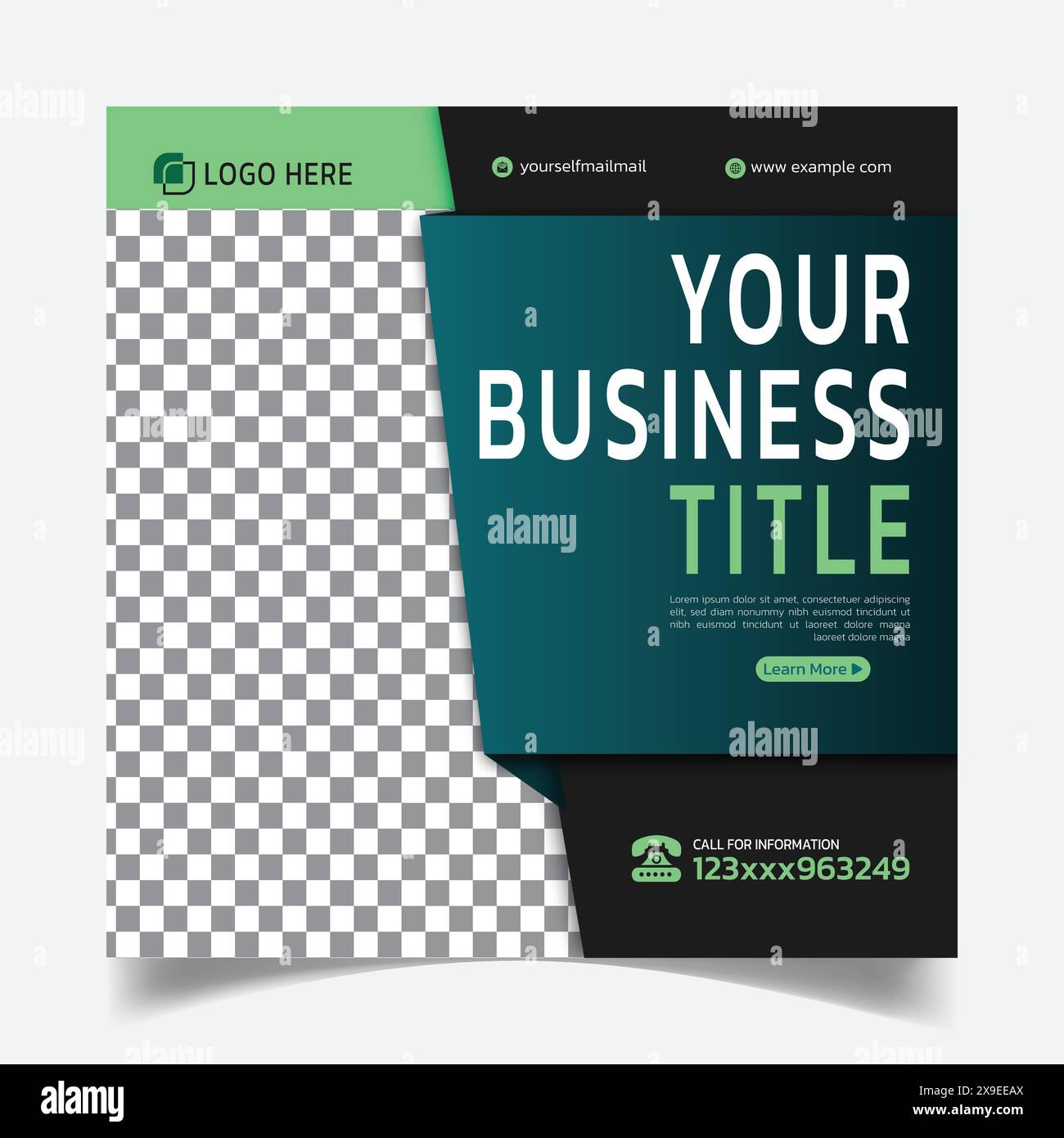 Stylus Social Media Corporate Business Post Design o modelli Creative Business Post Illustrazione Vettoriale