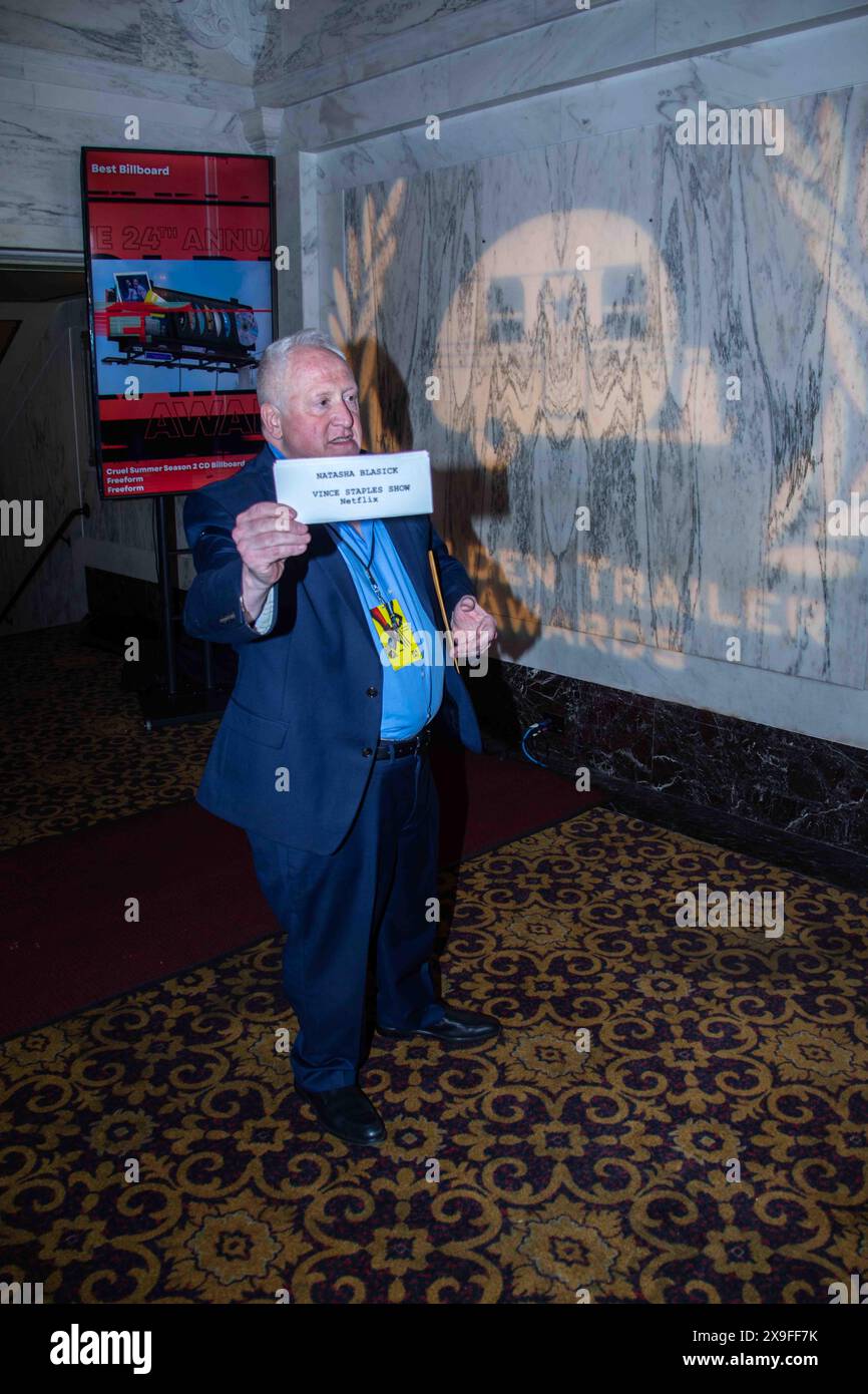 30 maggio 2024, Los Angeles, California, USA: Partecipa ai Golden Trailer Awards, presentati da Missi Pyle, all'Orpheum Theater il 30 maggio 2024 a Los Angeles, California. (Credit Image: © Drew Bly Pockets/ZUMA Press Wire) SOLO PER USO EDITORIALE! Non per USO commerciale! Foto Stock