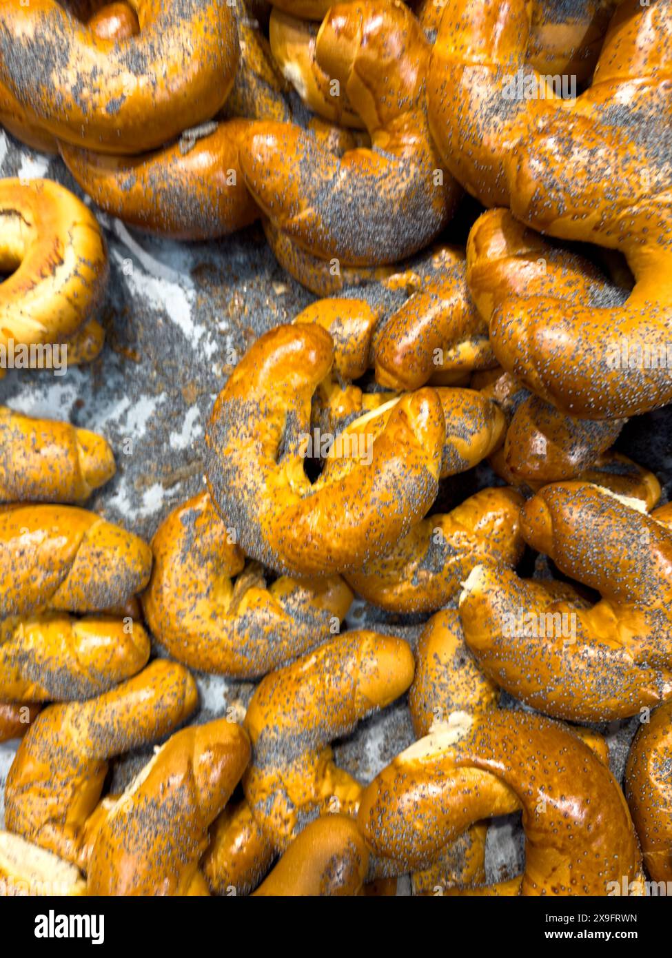 Pane Makovka in ceco Foto Stock