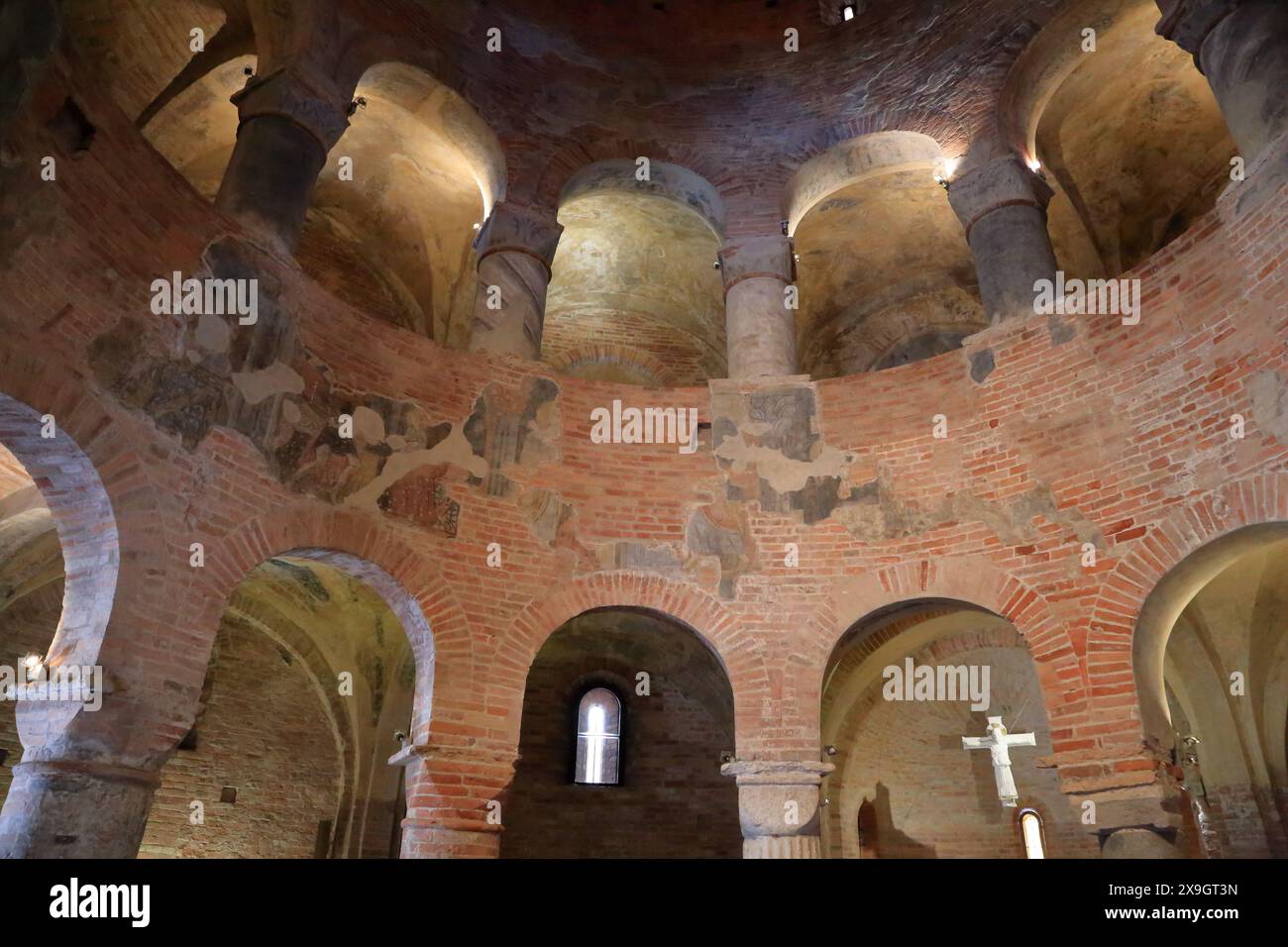 Mantova, chiesa rotonda, Italia. Rotonda di San Lorenzo, Mantova Foto Stock