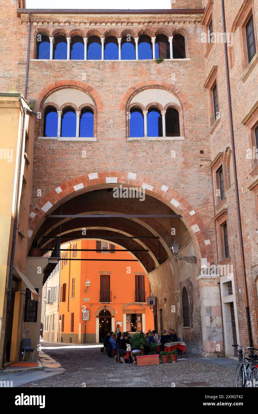 Arco dell'Arengario, Mantova, Mantova Italia Foto Stock