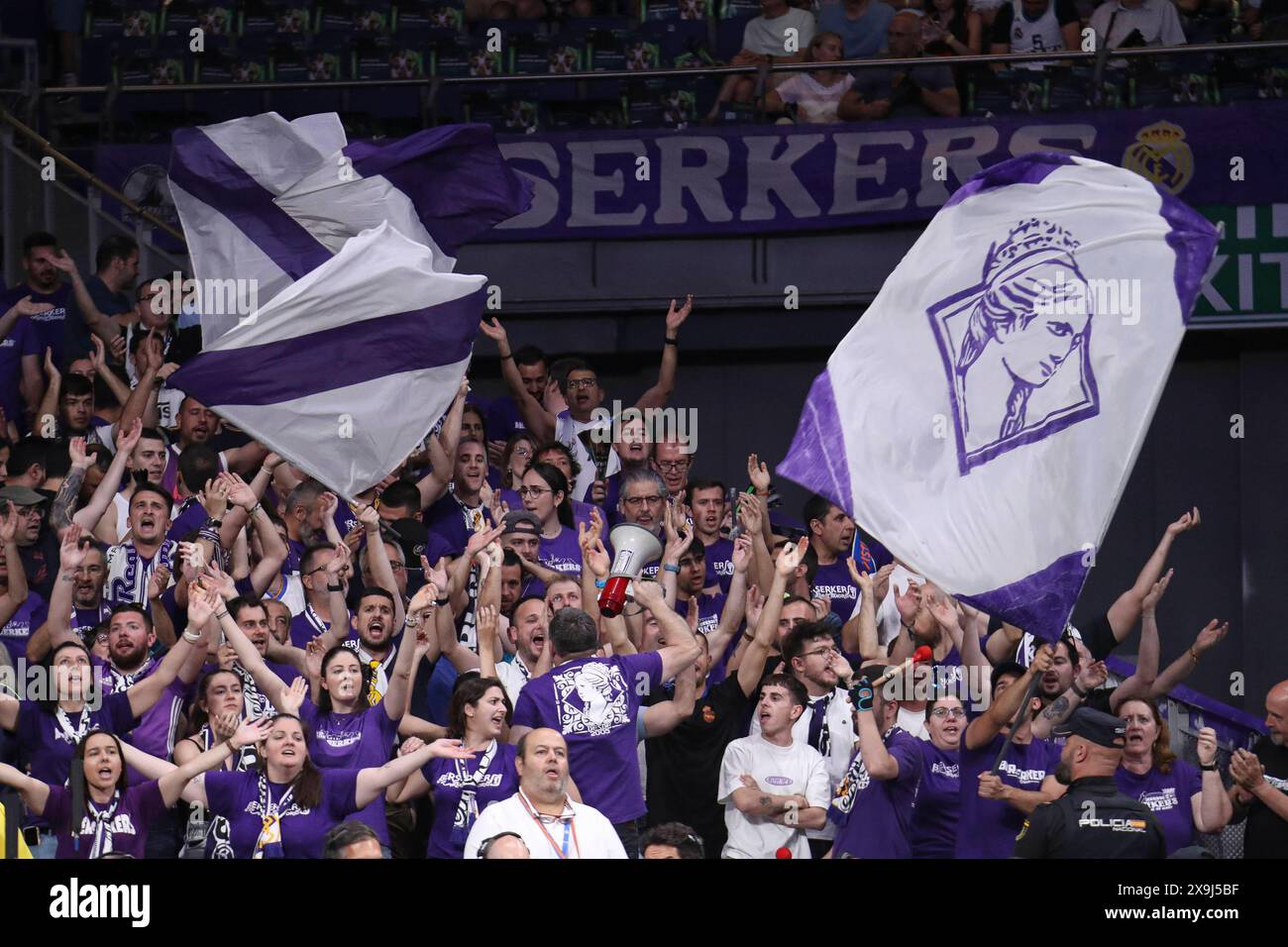 Liga Endesa ACB, play-off, semifinali, partita 2: Real Madrid vs FC Barcelona al WiZink Center di Madrid. 31 maggio 2024 900/Cordon Press Foto Stock