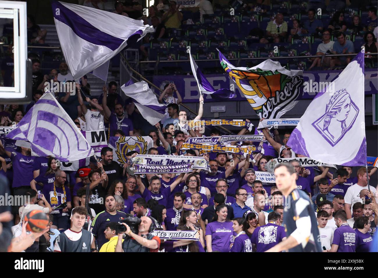 Liga Endesa ACB, play-off, semifinali, partita 2: Real Madrid vs FC Barcelona al WiZink Center di Madrid. 31 maggio 2024 900/Cordon Press Foto Stock