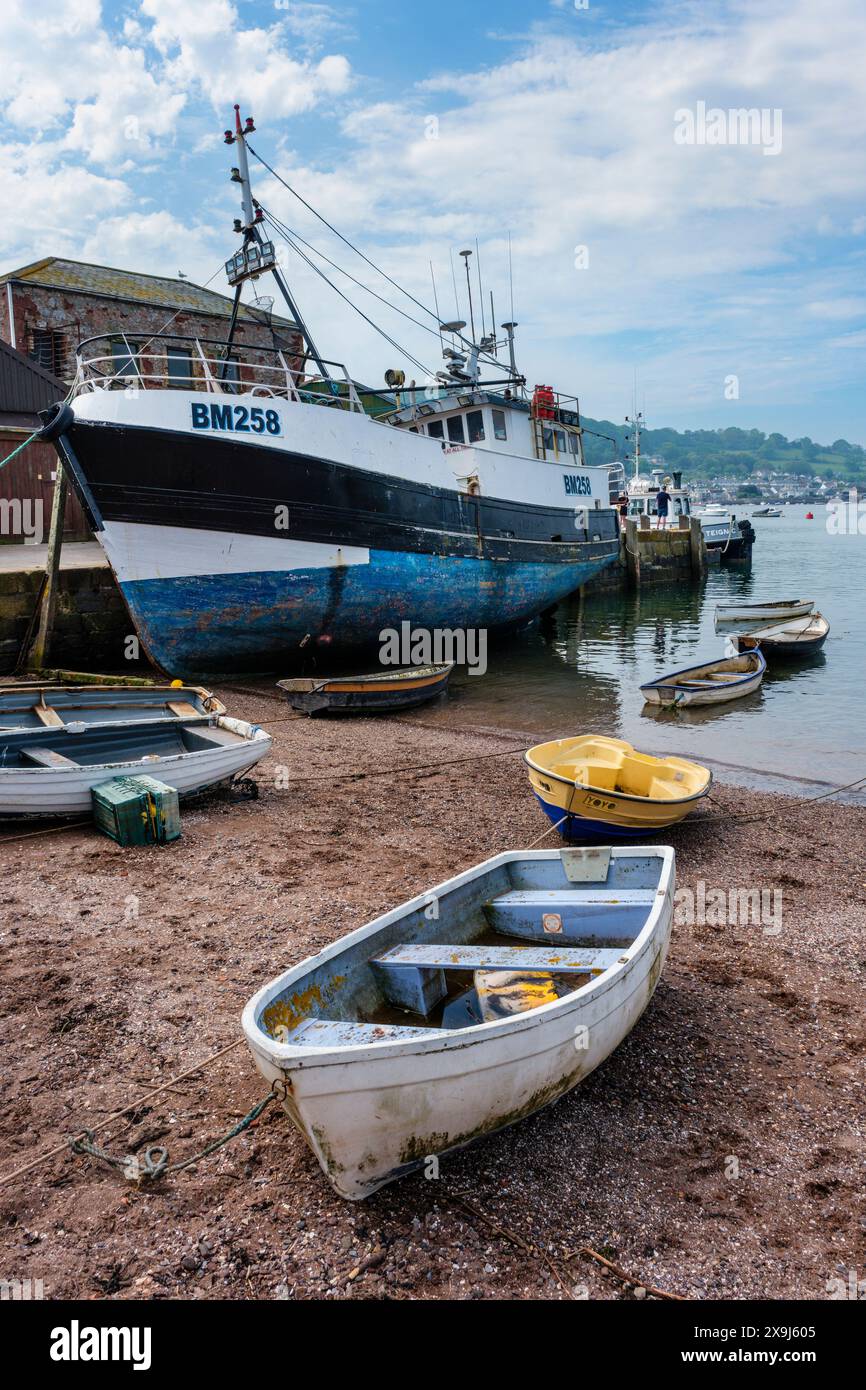 Fish Quay, Teignmouth, Devon Foto Stock