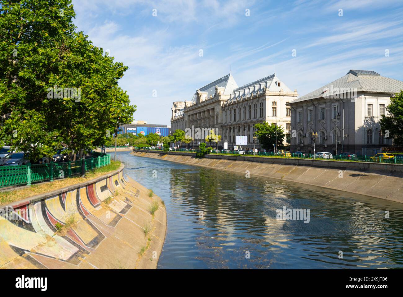 Bucarest, Romania. 24 maggio 2024. vista esterna dell'edificio della corte d'appello nel centro della città Foto Stock