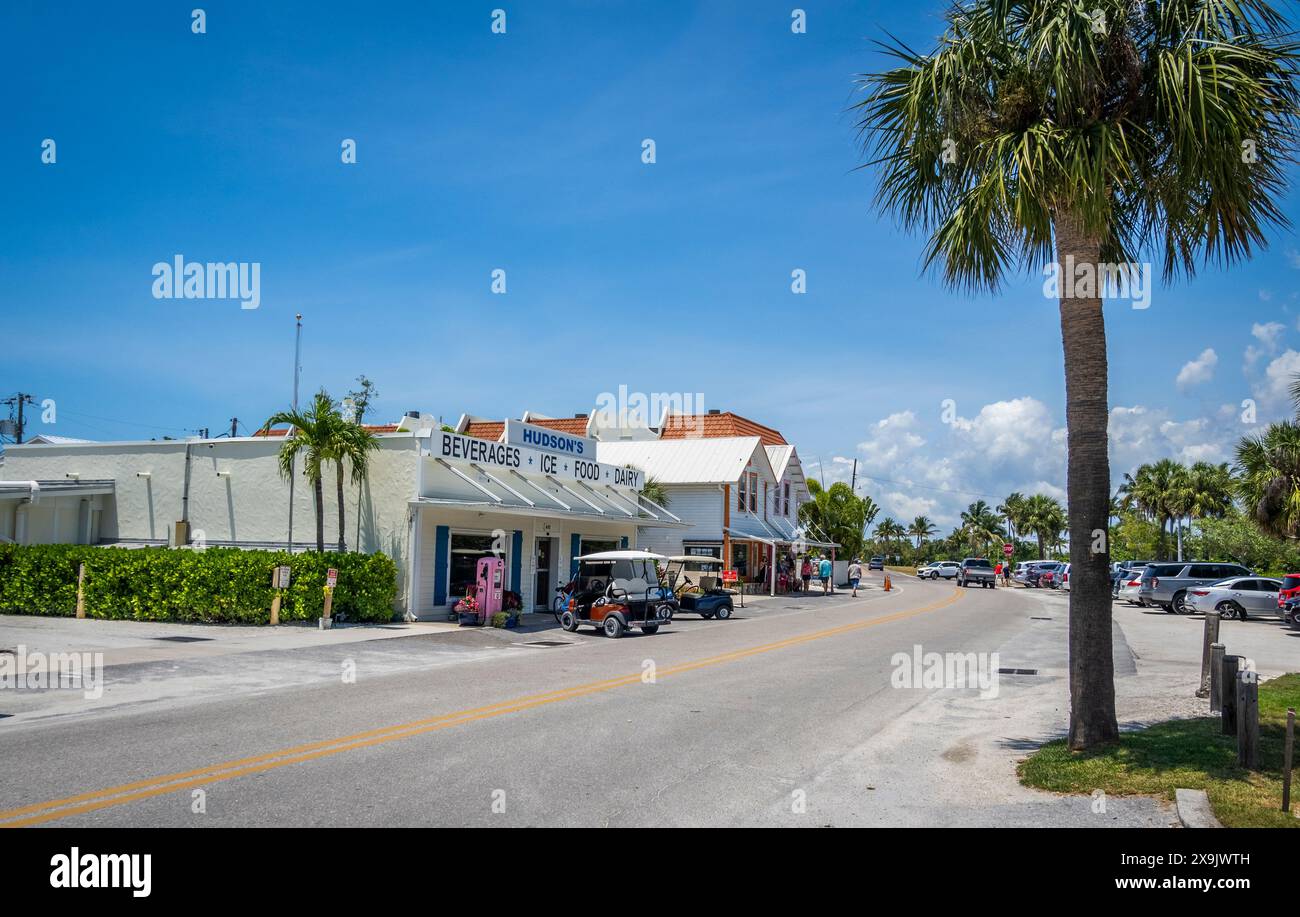 Boca grande sull'isola di Gasparilla, sulla costa sud-occidentale della Florida nel Golfo del Messico, negli Stati Uniti Foto Stock
