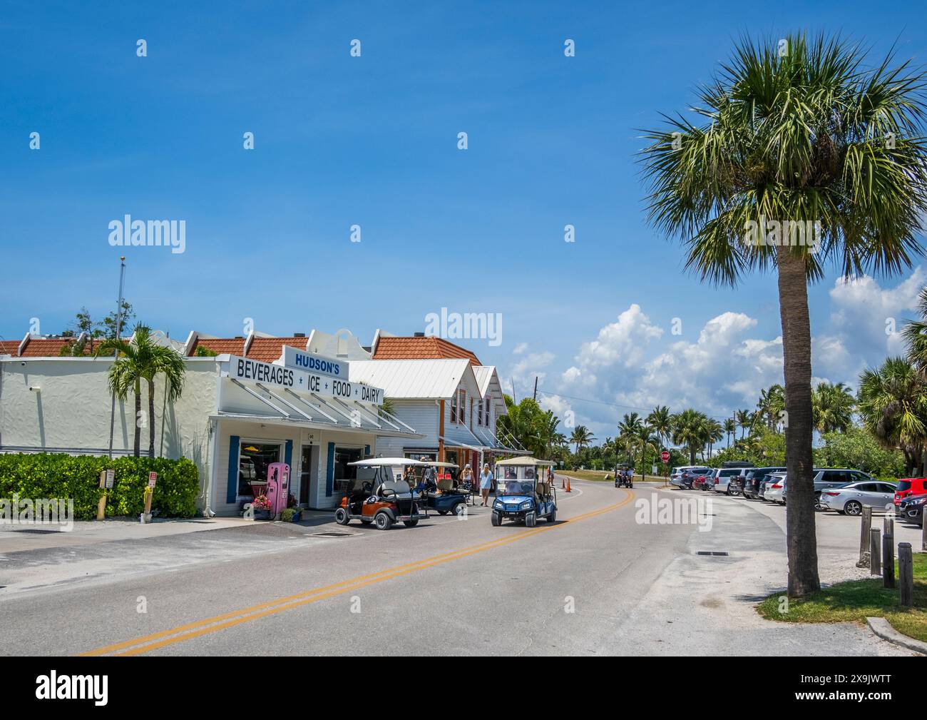 Boca grande sull'isola di Gasparilla, sulla costa sud-occidentale della Florida nel Golfo del Messico, negli Stati Uniti Foto Stock