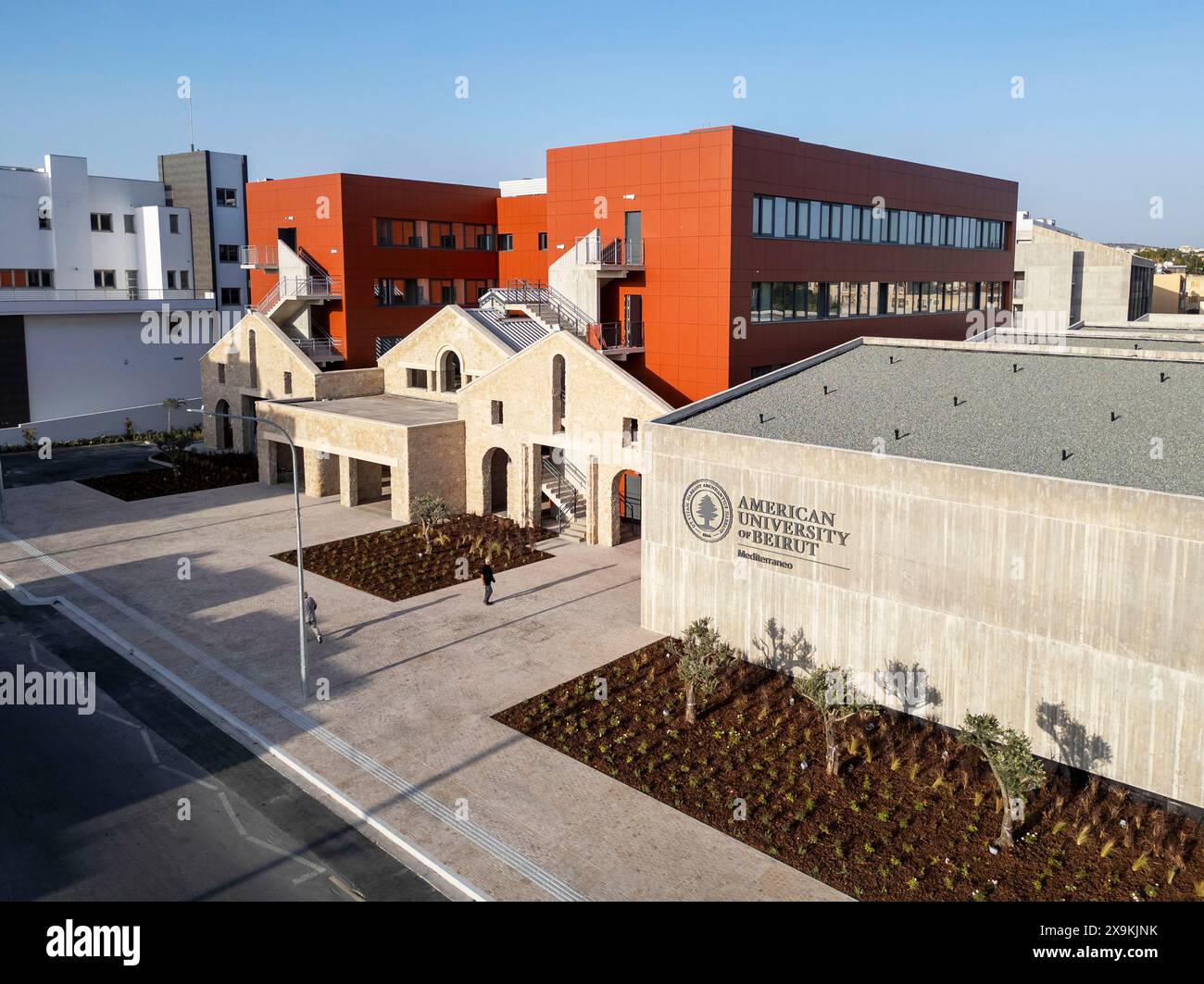 La nuova Università americana di Beirut – Mediterraneo Campus, Paphos, Repubblica di Cipro. Foto Stock