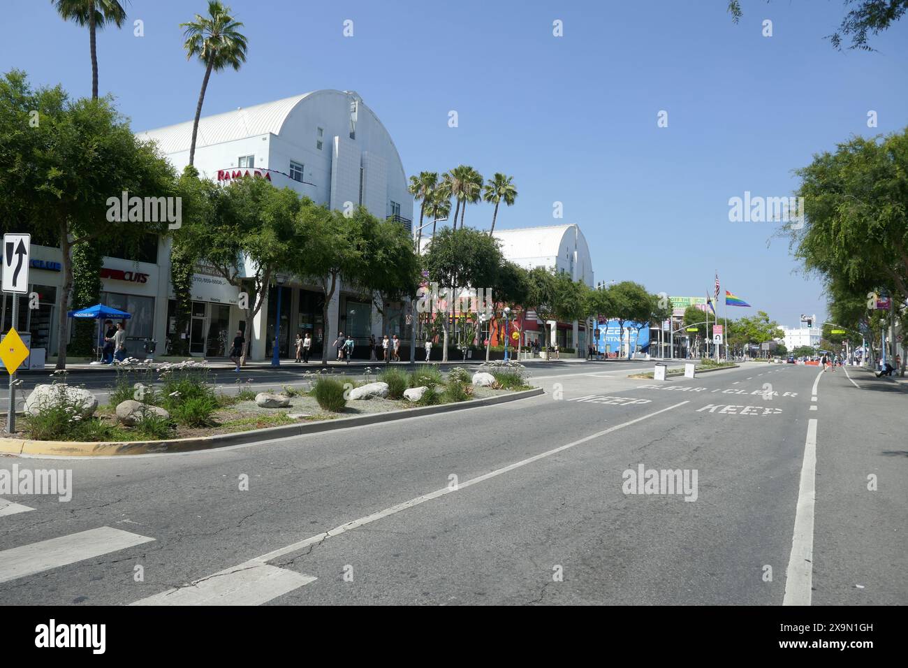 West Hollywood, California, USA 1 giugno 2024 concerti e Festival del West Hollywood Pride Weekend il 1 giugno 2024 a West Hollywood, California, USA. Foto di Barry King/Alamy Stock Photo Foto Stock