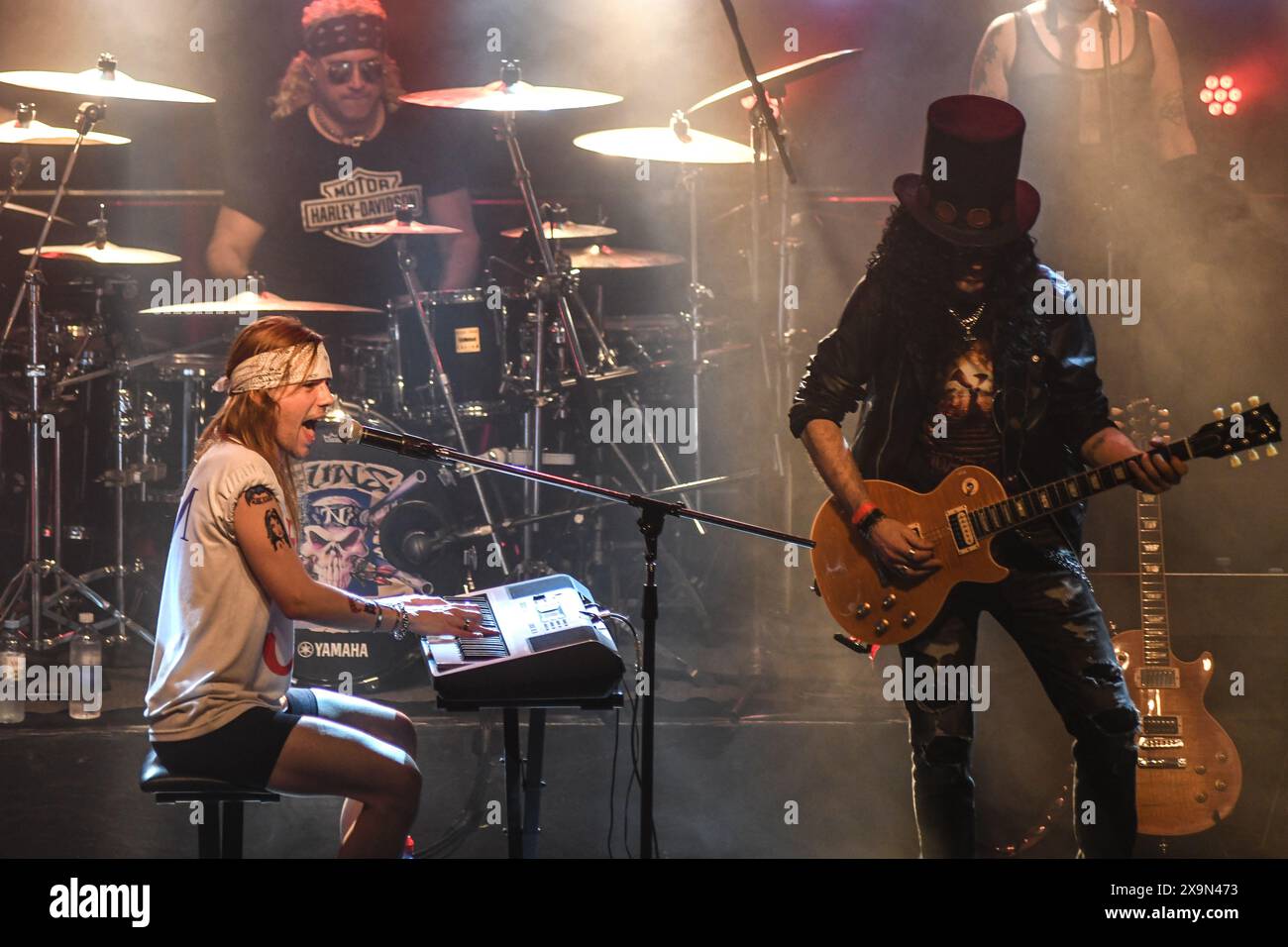 Rose Gun - la leggenda dei Guns N' Roses (Tribute Band) Foto Stock