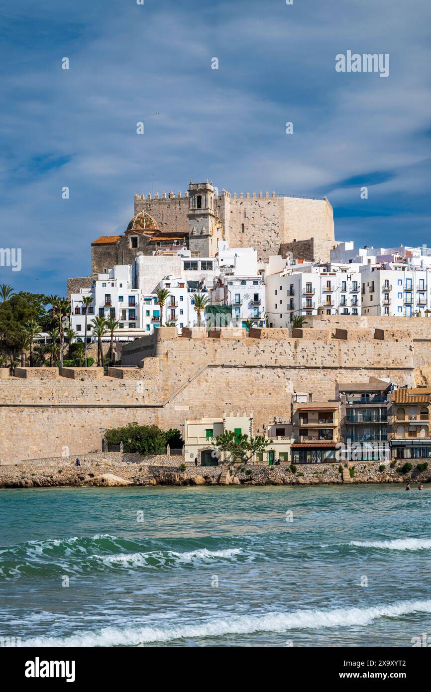 Peniscola, Comunità Valenciana, Spagna Foto Stock