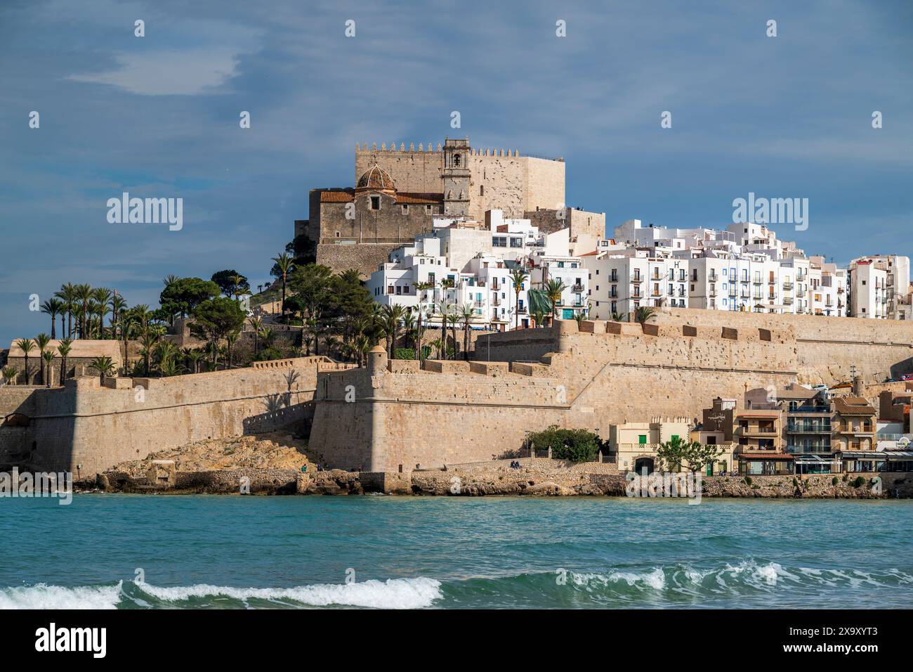 Peniscola, Comunità Valenciana, Spagna Foto Stock