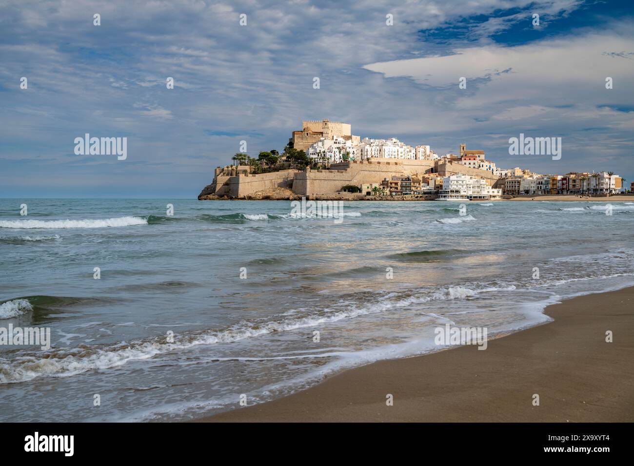 Peniscola, Comunità Valenciana, Spagna Foto Stock