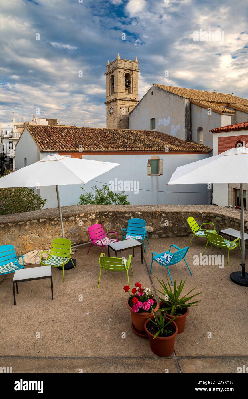 Peniscola, Comunità Valenciana, Spagna Foto Stock