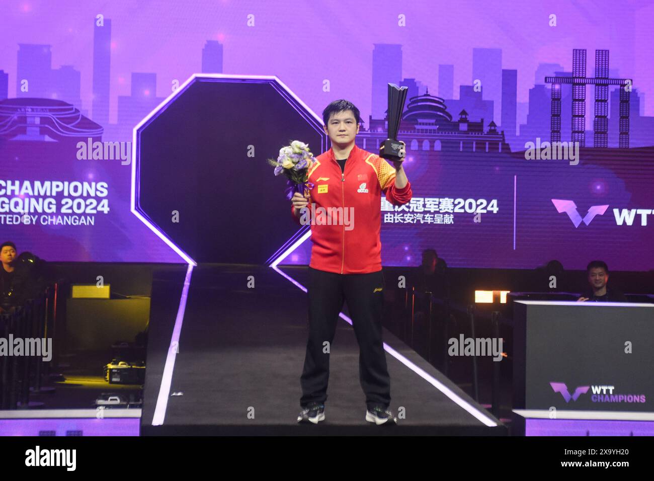 Chongqing. 3 giugno 2024. Il vincitore della medaglia d'oro fan