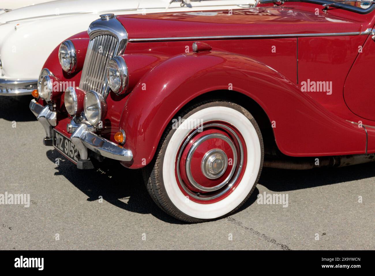 1950 Riley RMD. Brighouse 1940's Weekend 2024. Foto Stock