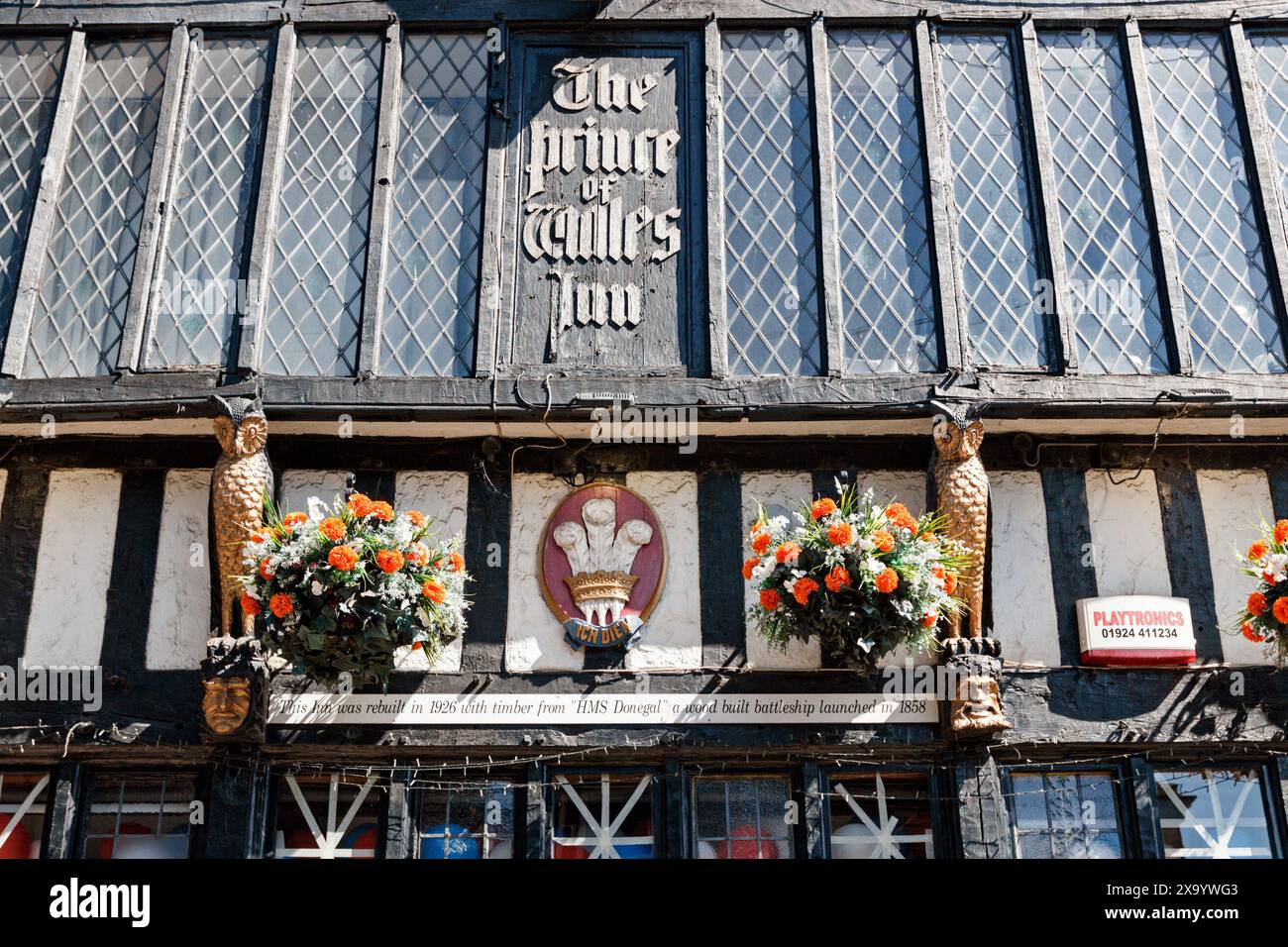 L'Old Ship Inn. Bethel Street, Brighouse. Foto Stock