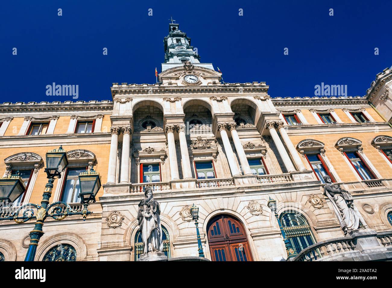 Europa, Spagna, Paesi Baschi, Municipio di Bilbao (Bilboko Udaletxea) Foto Stock