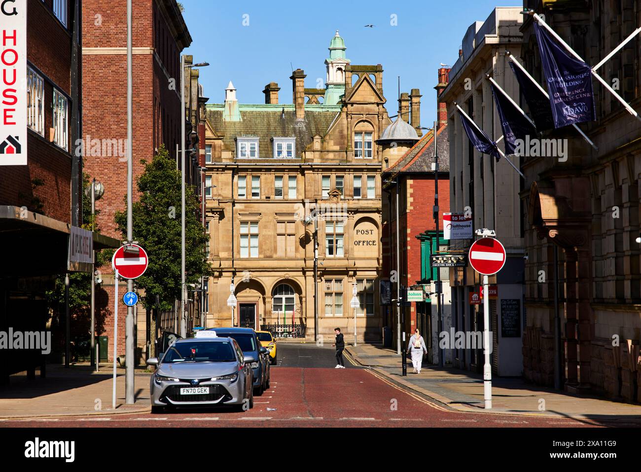 Sunderland, Tyne and Wear, ex edificio dell'ufficio postale Foto Stock