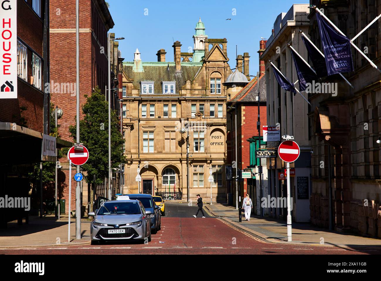 Sunderland, Tyne and Wear, ex edificio dell'ufficio postale Foto Stock