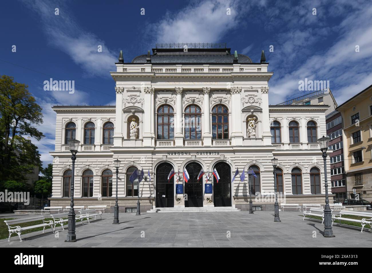 Galleria Nazionale della Slovenia, Lubiana Foto Stock