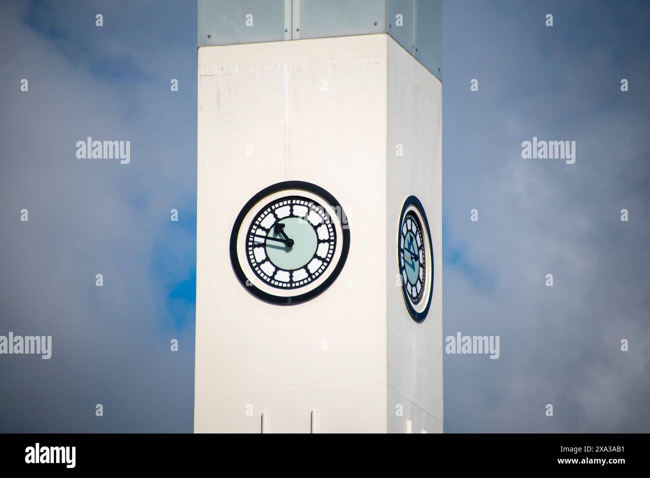 Hopwood Clock Tower a Palmerston North - nuova Zelanda Foto Stock