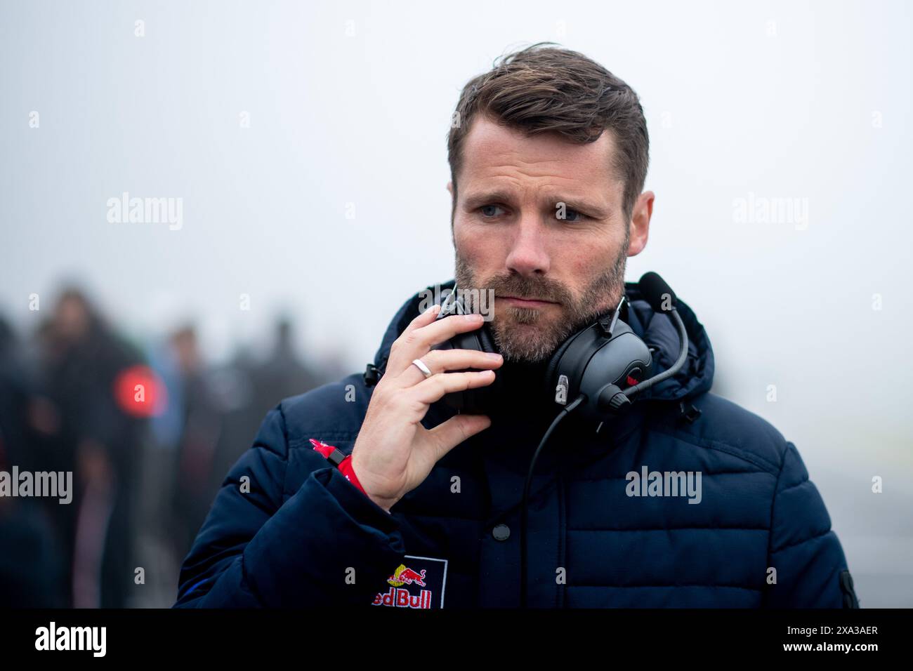 Martin Tomczyk (Sportdirektor, Red Bull Team Abt, Lamborghini Huracan GT3 Evo2, SP9, #27) in der Startaufstellung, GER, 52. ADAC Ravenol 24h Nuerburgring, 24 Stunden Rennen, 02.06.2024 foto: Eibner-Pressefoto/Michael Memmler Foto Stock