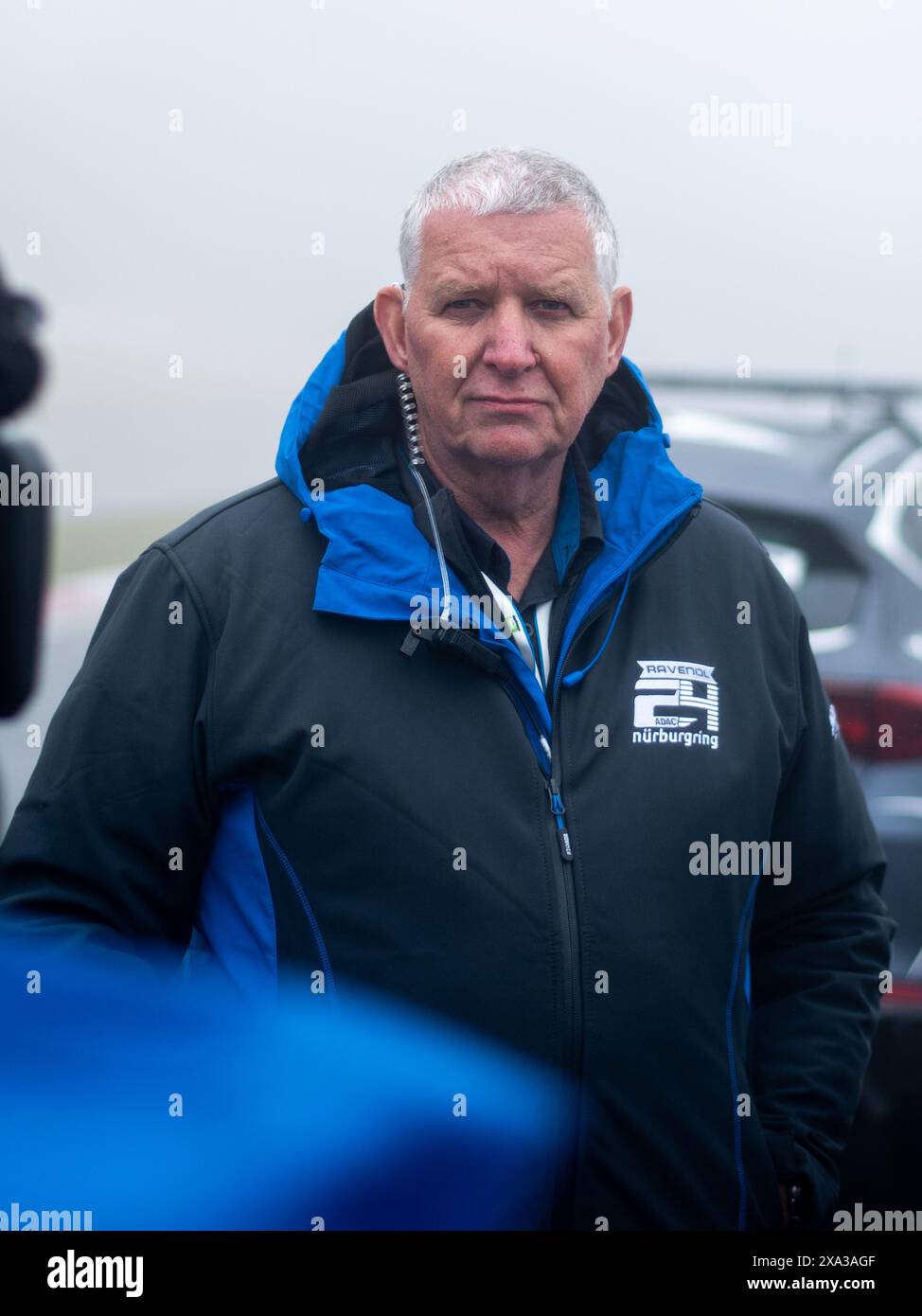 Walter Hornung (Rennleiter) in der Startaufstellung, GER, 52. ADAC Ravenol 24h Nuerburgring, 24 Stunden Rennen, 02.06.2024 foto: Eibner-Pressefoto/Michael Memmler Foto Stock