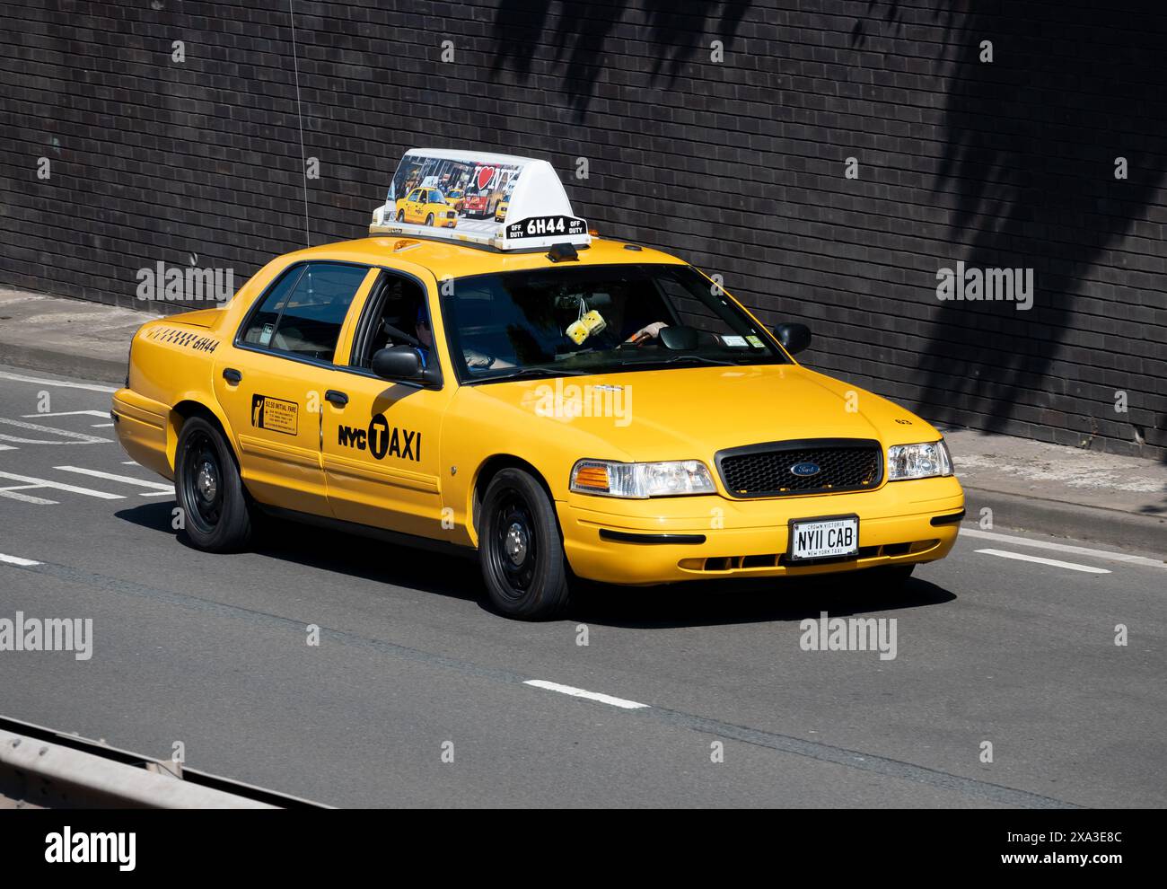 Taxi di New York. Coventry Motofest 2024, Regno Unito Foto Stock