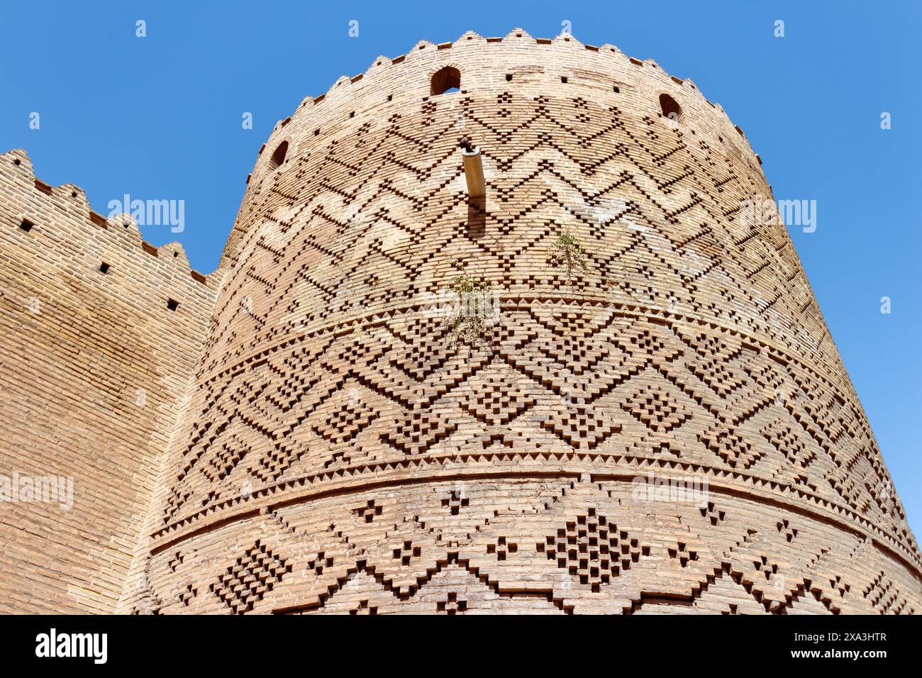 L'arg di Karim Khan, una cittadella del XVIII secolo a Shiraz, Iran. Foto Stock