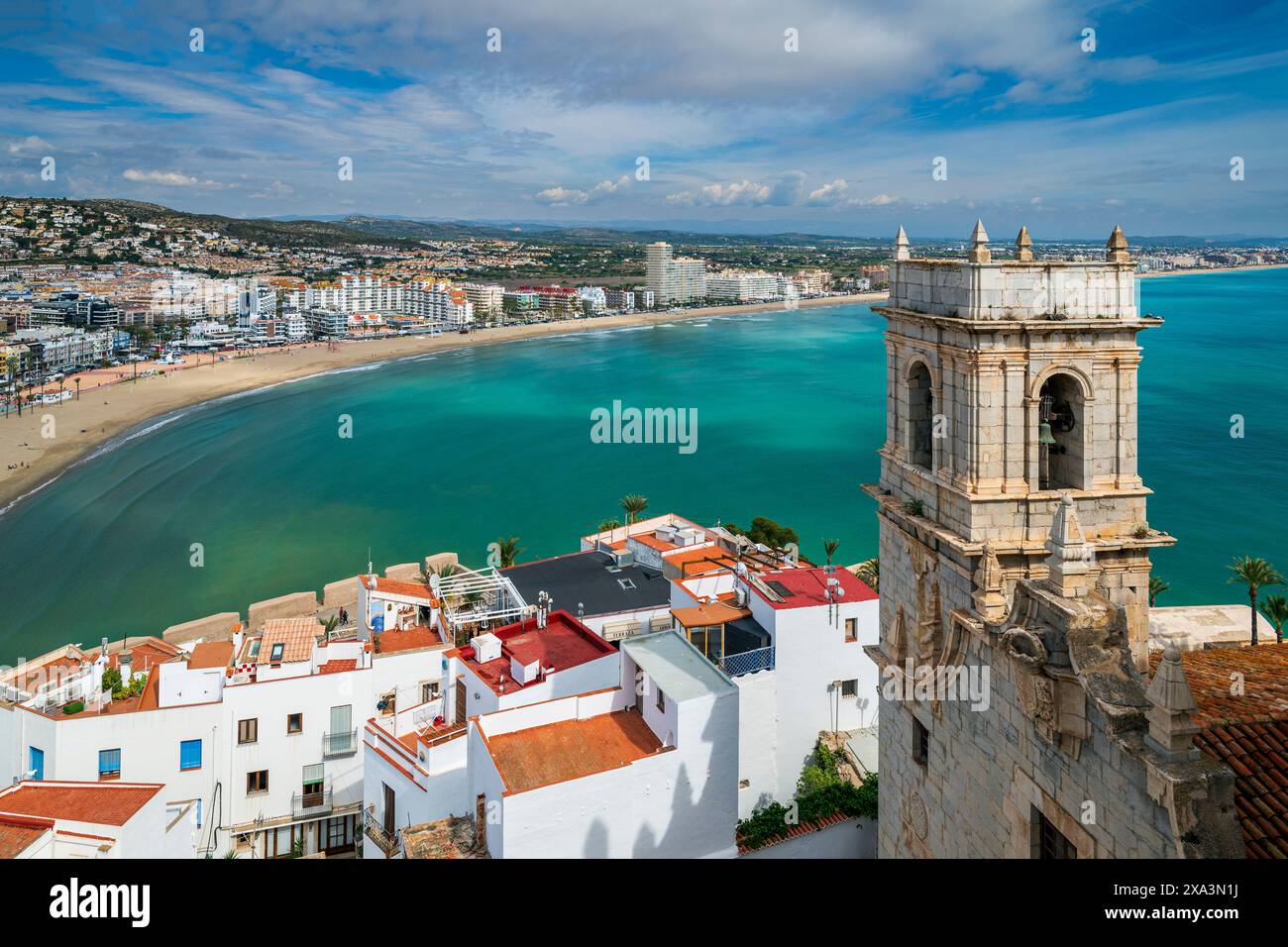 Peniscola, Comunità Valenciana, Spagna Foto Stock
