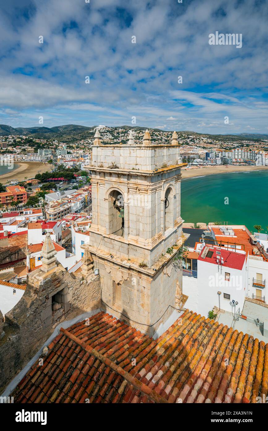 Peniscola, Comunità Valenciana, Spagna Foto Stock