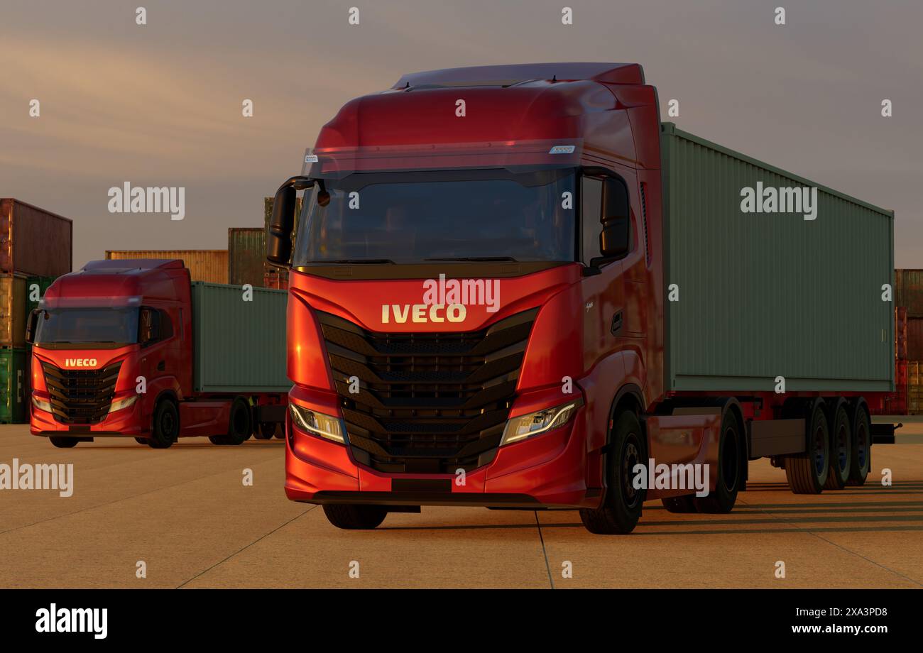 S-WAY, l'inizio di una nuova gamma di IVECO Foto Stock