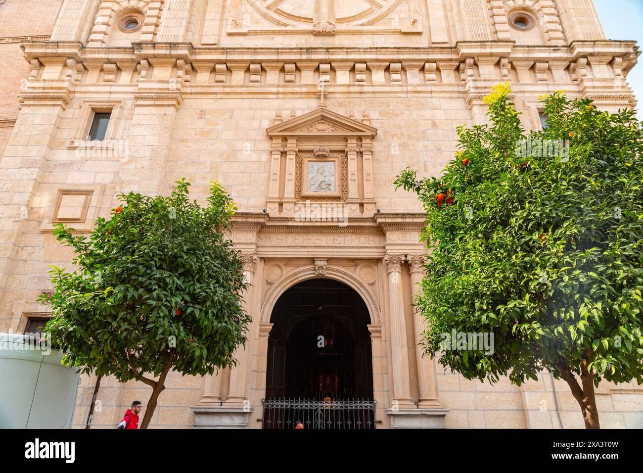 Granada, Spagna - 26 febbraio 2022: Il Santuario di Perpetuo Socorro è una chiesa di Granada, una comunità autonoma dell'Andalusia, Spagna. Foto Stock