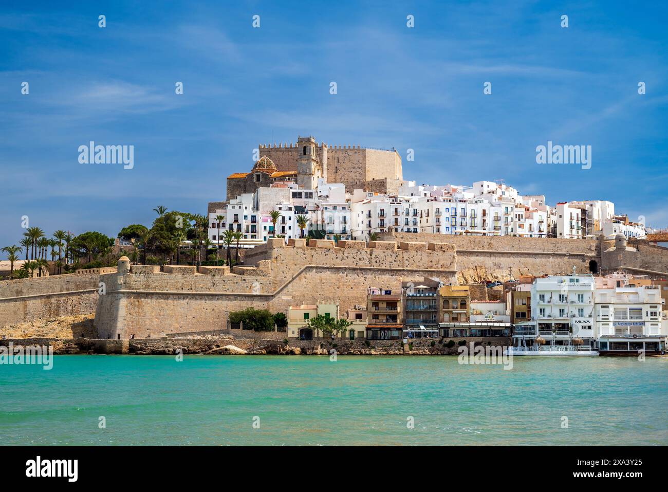 Peniscola, Comunità Valenciana, Spagna Foto Stock