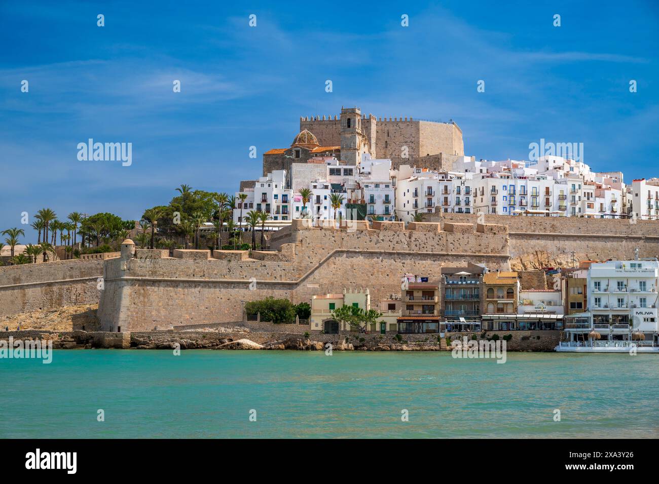 Peniscola, Comunità Valenciana, Spagna Foto Stock