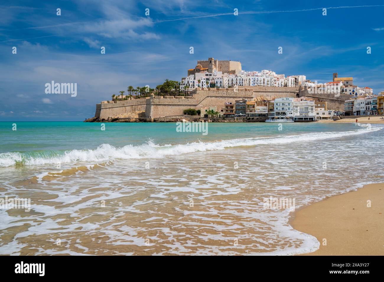 Peniscola, Comunità Valenciana, Spagna Foto Stock