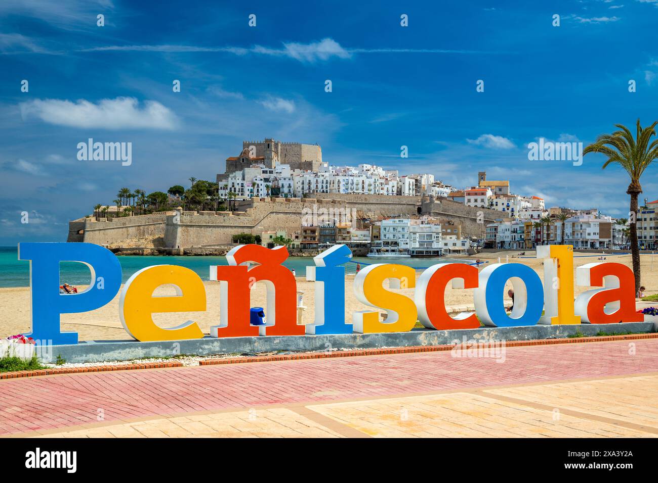 Peniscola, Comunità Valenciana, Spagna Foto Stock