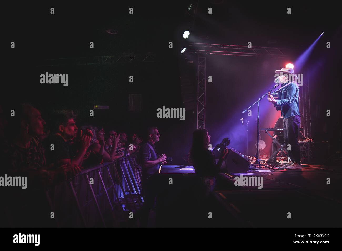 Torino, Italia 03/06/2024 - Micah P. Hinson in concerto a Hiroshima Mon Amour per il 2024 Italian Tour Foto Stock