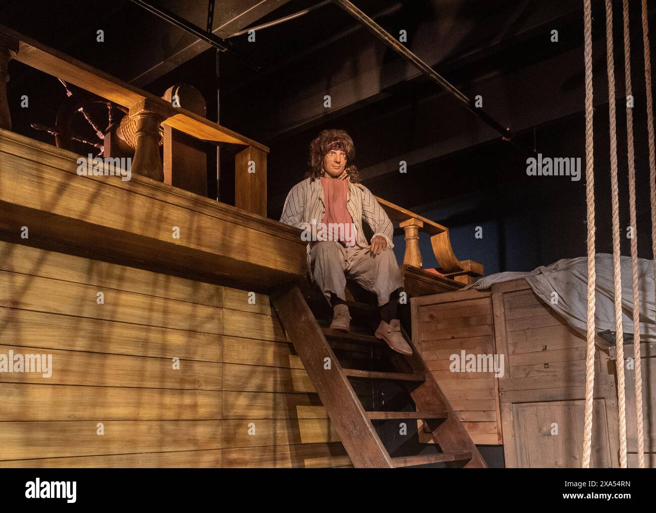 Whydah Pirate Museum, West Yarmouth, Massachusetts, Cape Cod, Stati Uniti Foto Stock